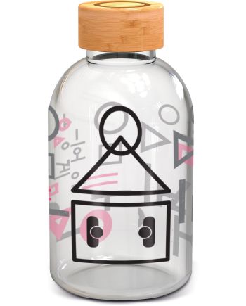 SQUID GAME - Bouteille en Verre - Petit Format 620ml - vue de face