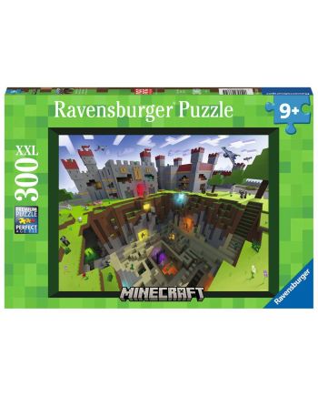 MINECRAFT - Découpe Minecraft - Puzzle 300P XXL - vue principale
