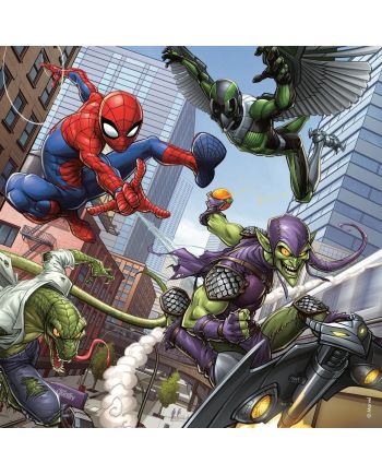 SPIDER-MAN - En action - 3 Puzzle 49P - vue de profil