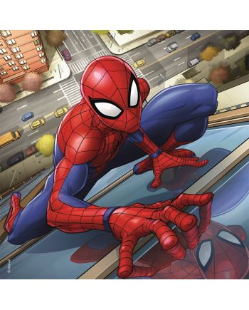 SPIDER-MAN - En action - 3 Puzzle 49P - vue de dos