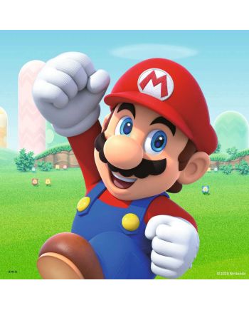 NINTENDO - Super Mario - 3 Puzzle 49P - vue de profil