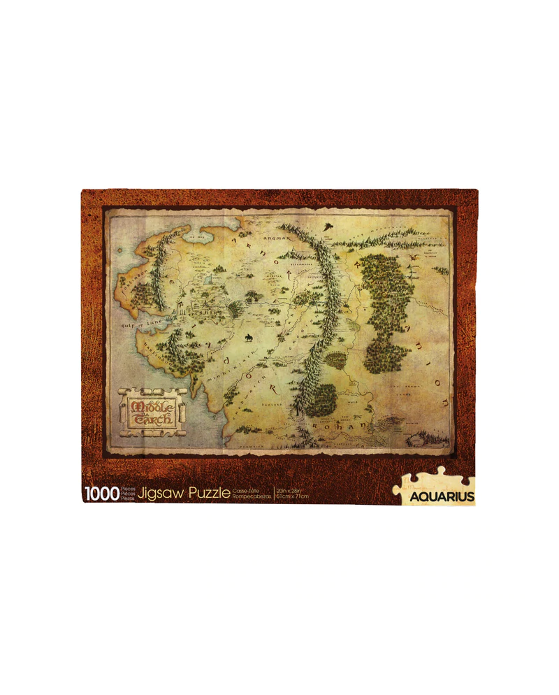 LE HOBBIT - Carte - Puzzle 1000P - vue principale
