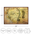 LE HOBBIT - Carte - Puzzle 1000P - vue de face