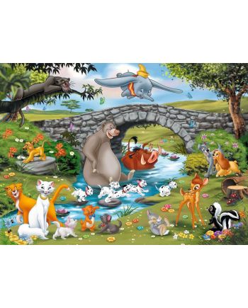 DISNEY - La grande famille - Puzzle 100P XXL - vue de face