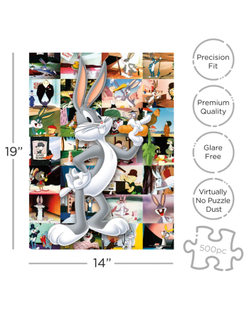 LOONEY TUNES - Bugs Bunny - Puzzle 500P '35x48cm' - vue de face