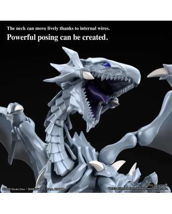 YU-GI-OH - Figure-Rise Standard Amp. Blue-Eyes White Dragon -Model Kit - vue de profil