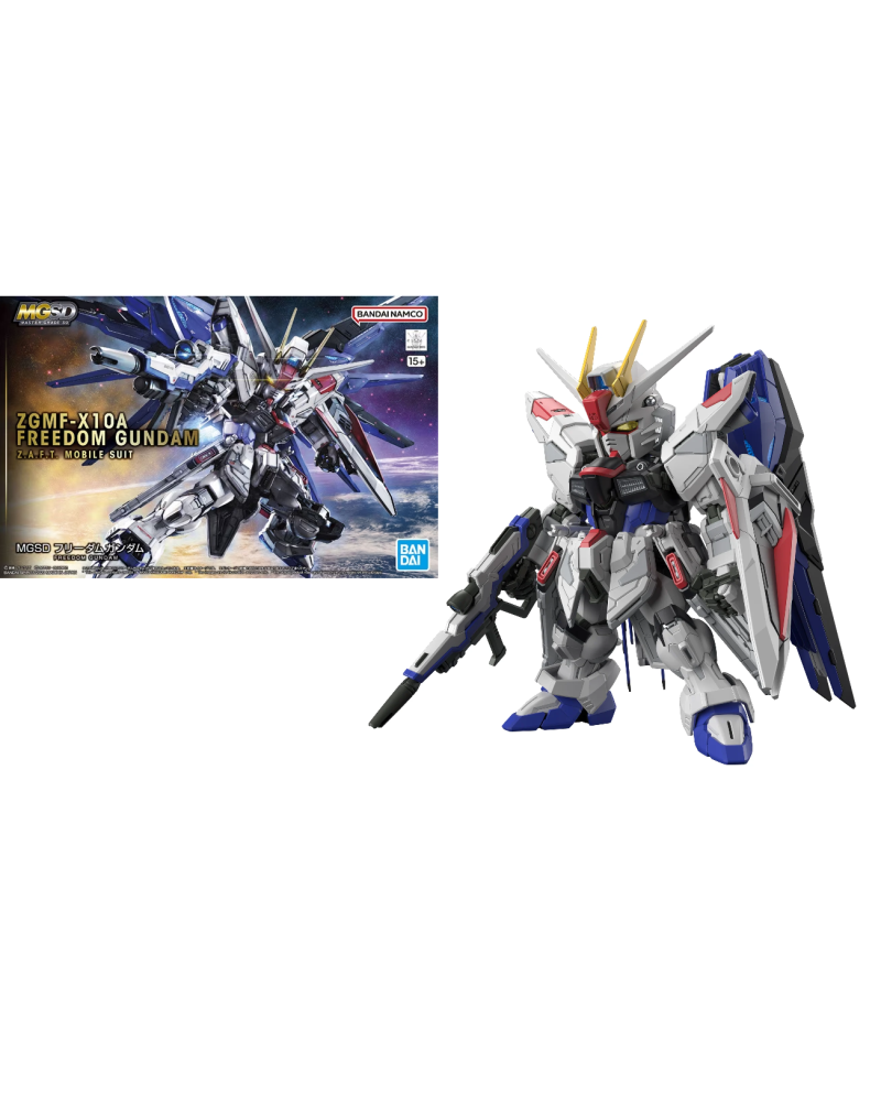 GUNDAM - Master Grade SD Freedom Gundam - Model Kit - vue principale
