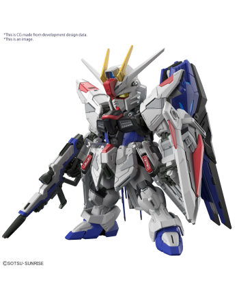 GUNDAM - Master Grade SD Freedom Gundam - Model Kit - vue de face