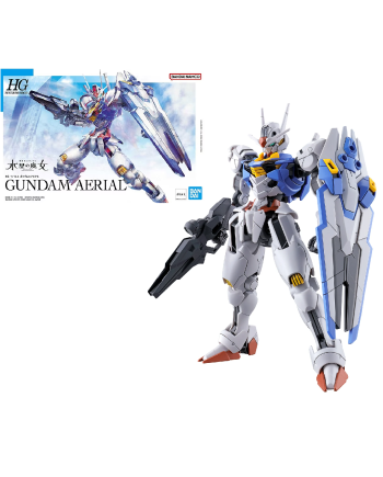 GUNDAM - HG 1/144 Gundam Aerial - Model Kit - vue principale