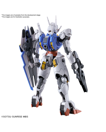 GUNDAM - HG 1/144 Gundam Aerial - Model Kit - vue de profil