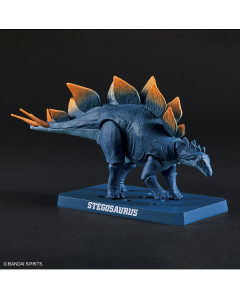 DINOSAUR - New Dinosaur Plastic Stegosaurus (Tentative) - Model Kit - vue de profil