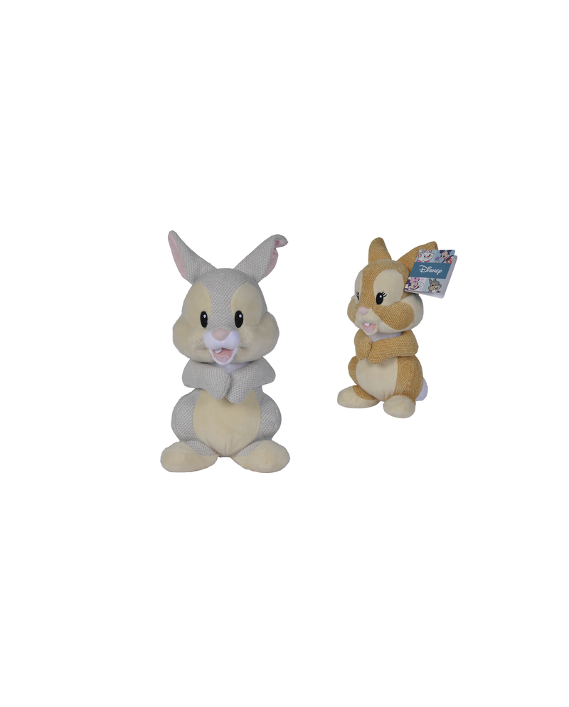 DISNEY - 2 modèles de Lapins Tricotés - Assortiment 6pc. - 25 cm - vue principale