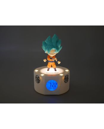 DRAGON BALL Z - Goku - Réveil Lumineux LED - vue de face