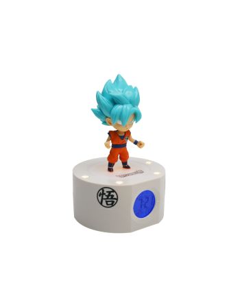 DRAGON BALL Z - Goku - Réveil Lumineux LED - vue de profil