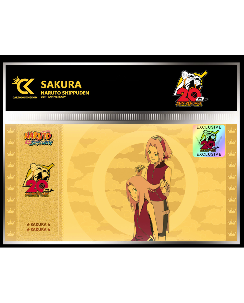 NARUTO SHIPPUDEN - Sakura - Golden Ticket 20ème Anniversaire - vue principale