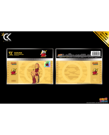 NARUTO SHIPPUDEN - Sakura - Golden Ticket 20ème Anniversaire - vue de face