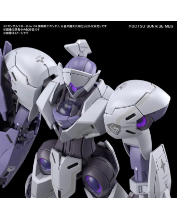 THE WITCH FROM MERCURY - Gundam Decal 134 - Model Kit - vue de face