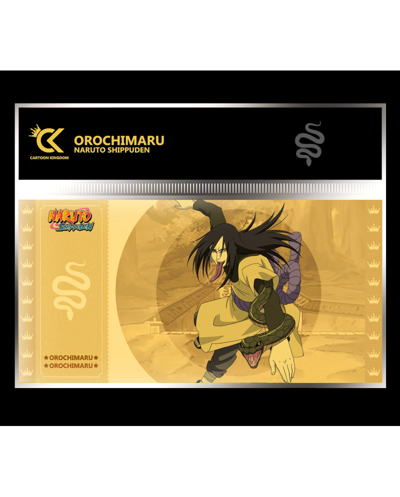 NARUTO SHIPPUDEN - Orochimaru - Golden Ticket - vue principale