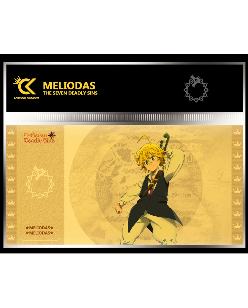 SEVEN DEADLY SINS - Meliodas - Golden Ticket - vue principale