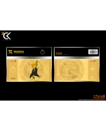 SEVEN DEADLY SINS - Meliodas - Golden Ticket - vue de face