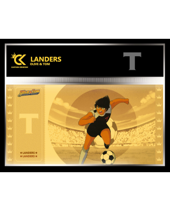 CAPTAIN TSUBASA - Landers - Golden Ticket - vue principale