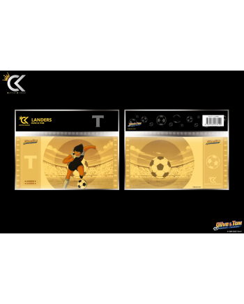 CAPTAIN TSUBASA - Landers - Golden Ticket - vue de face