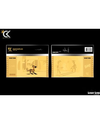 LUCKY LUKE - Rantanplan - Golden Ticket - vue de face