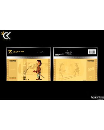 LUCKY LUKE - Calamity Jane - Golden Ticket - vue de face