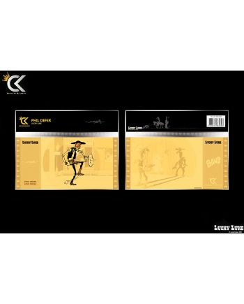 LUCKY LUKE - Phil Defer - Golden Ticket - vue de face