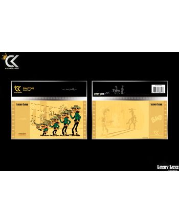 LUCKY LUKE - Dalton - Golden Ticket - vue de face