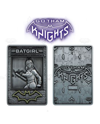 GOTHAM KNIGHTS - Batgirl - Lingot en Métal Collection Limitée - vue de profil