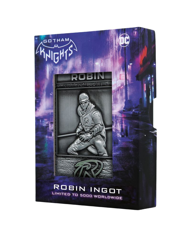 GOTHAM KNIGHTS - Robin - Lingot en Métal Collection Limitée - vue principale