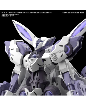 THE WITCH FROM MERCURY - Gundam Decal 133 - Model Kit - vue de profil