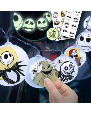L'ETRANGE NOEL DE MONSIEUR JACK - Guirlande Lumineuse avec Stickers - vue de face