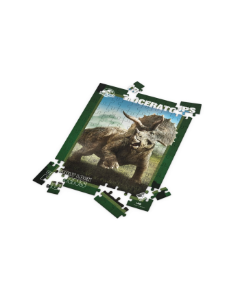 JURASSIC WORLD - Triceratops Poster - Puzzle 3D Effect 100P - vue de face