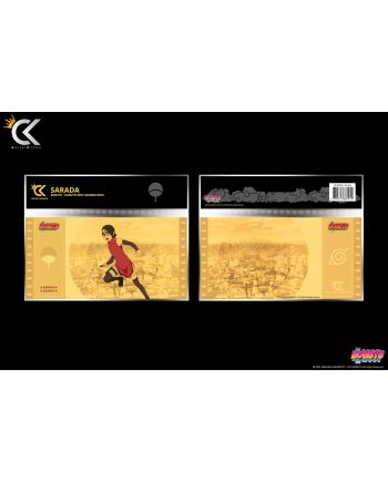 BORUTO - Sarada - Golden Ticket - vue de face