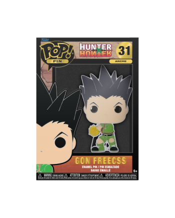 HUNTER X HUNTER - Pop Large Enamel Pin N° 31- Gon Reecss - vue de face