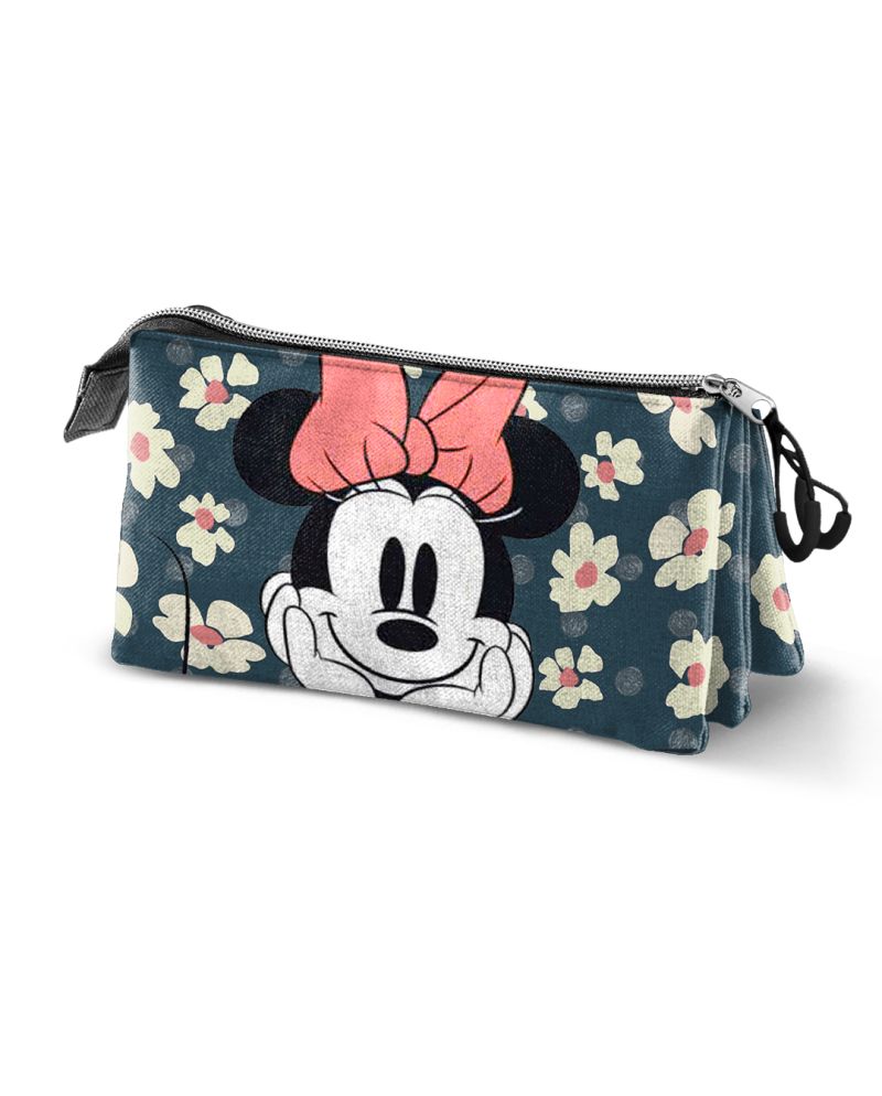MINNIE - Happy Field - Trousse Triple Eco '23x11x7cm' - vue principale