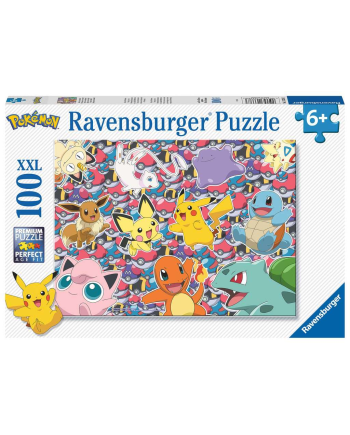 POKEMON - Puzzle 100P XXL - Pret pour la Bataille - vue principale