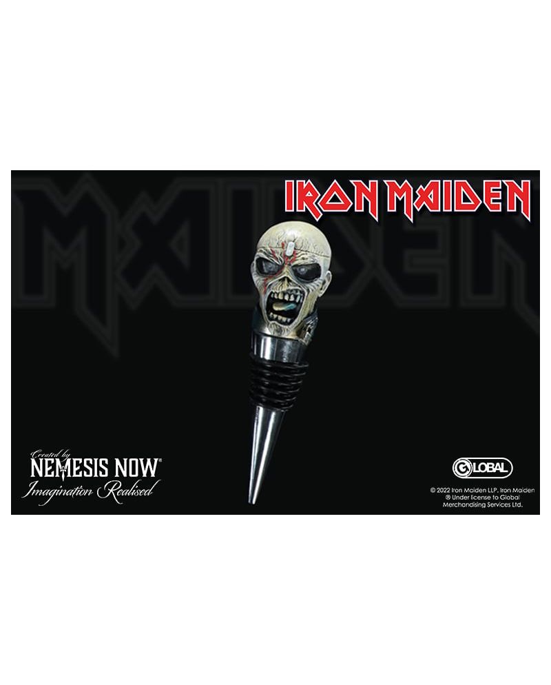 IRON MAIDEN - Piece Of Mind - Bouchon de Bouteille 10cm - vue principale