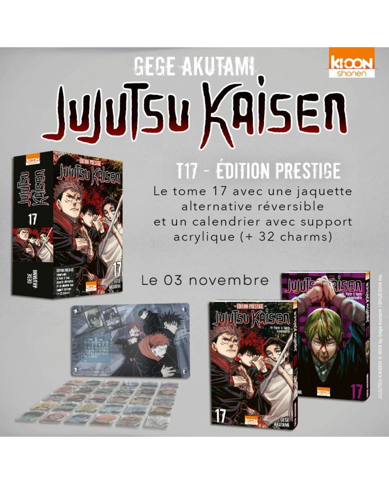 JUJUTSU KAISEN - Tome 17 - EDITION PRESTIGE - vue principale