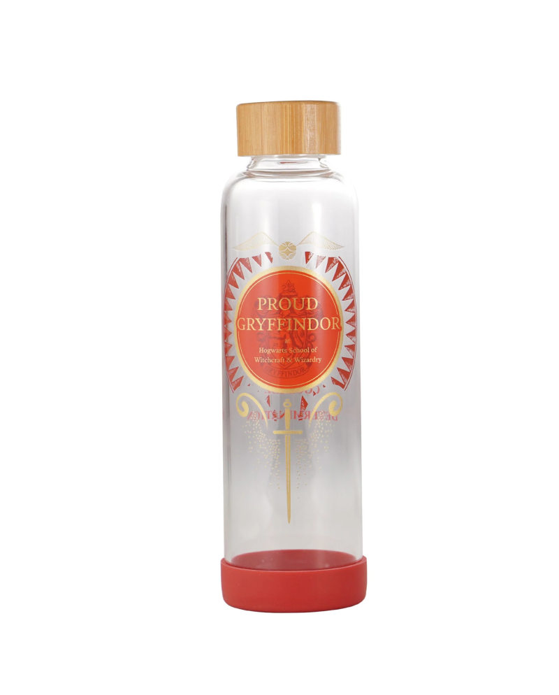 HARRY POTTER - Fier Gryffondor - Bouteille d'eau en Verre 500ml - vue principale