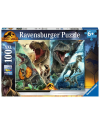 JURASSIC WORLD 3 - Puzzle 100P XXL - Les espèces de dinosaures - vue principale