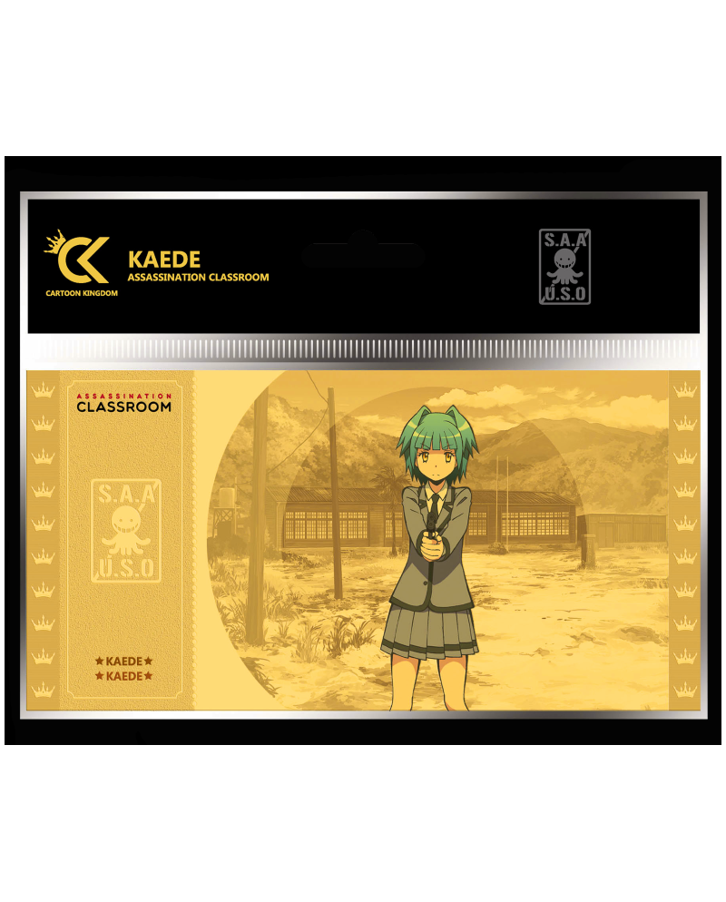 ASSASSINATION CLASSROOM - Kaede - Golden Ticket - vue principale
