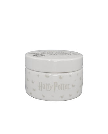 HARRY POTTER - Hedwige - Boite en céramique Ronde - vue de profil