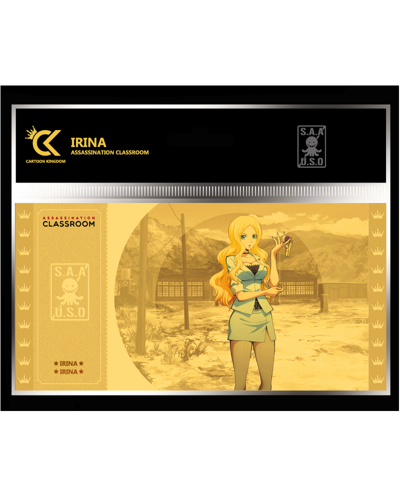 ASSASSINATION CLASSROOM - Irina - Golden Ticket - vue principale