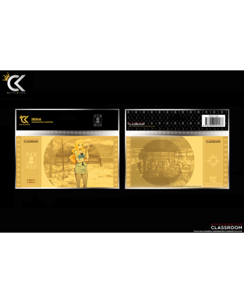 ASSASSINATION CLASSROOM - Irina - Golden Ticket - vue de face