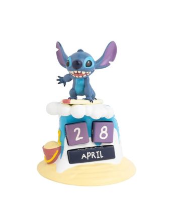 STITCH - Calendrier Perpétuel 3D en Résine - vue principale
