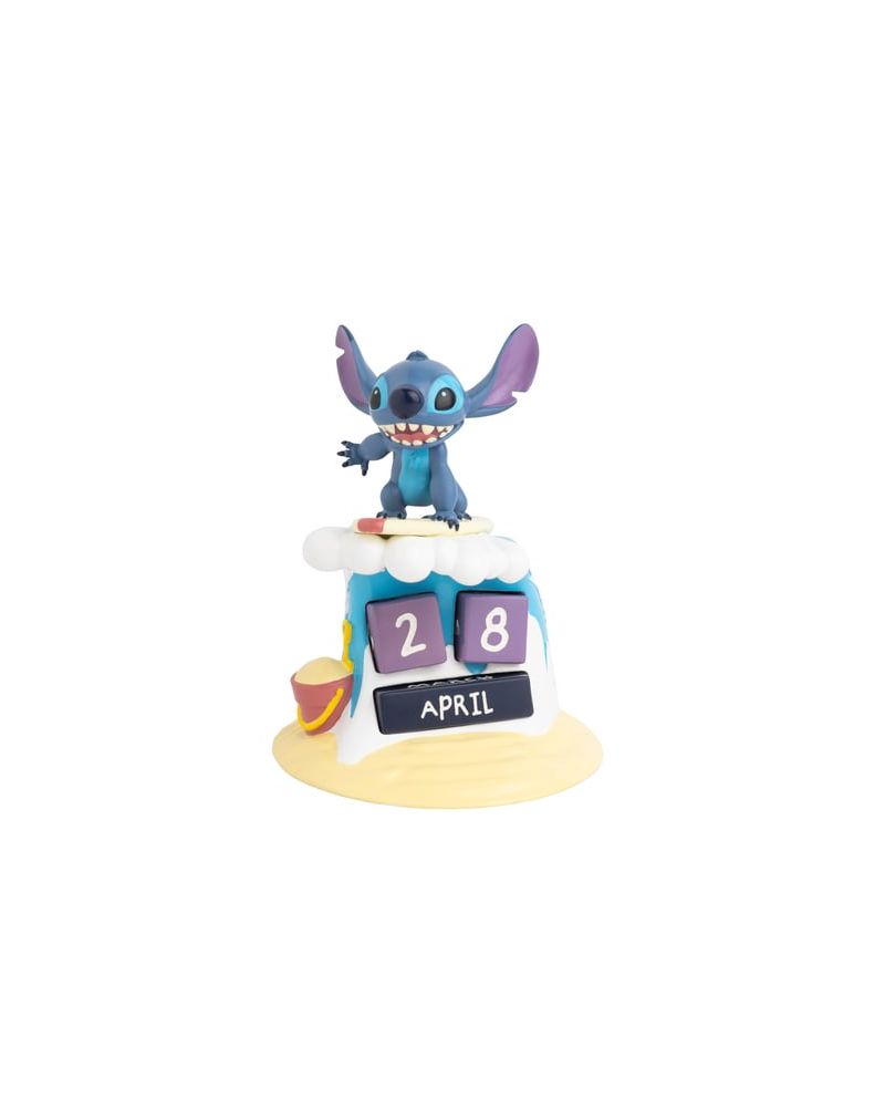 STITCH - Calendrier Perpétuel 3D en Résine - vue principale