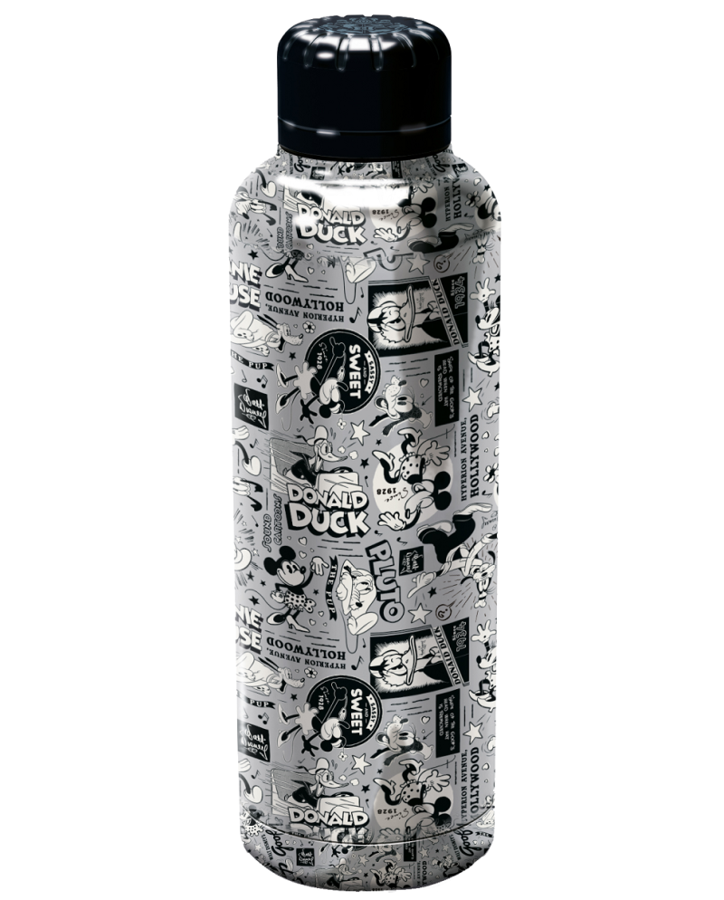 DISNEY 100 ans - Bouteille en Acier Inoxydable Isotherme - 515ml - vue principale